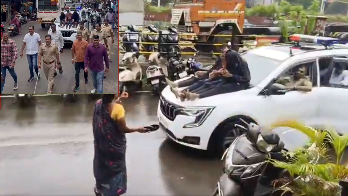 Indian police tie juvenile suspects to vehicle bonnet, parade them on roads