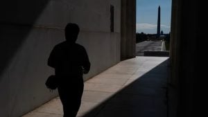 Trump disputes his own Justice Department’s findings on Reflecting Pool