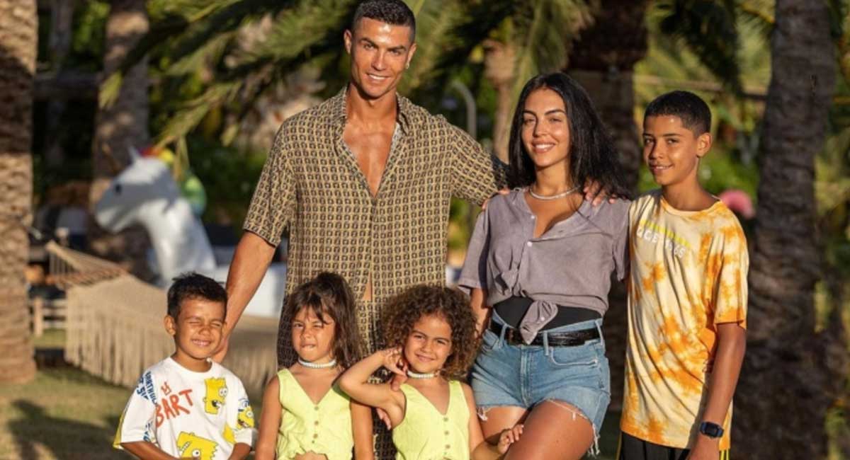 Georgina Rodríguez formally adopts Cristiano Ronaldo’s three eldest children