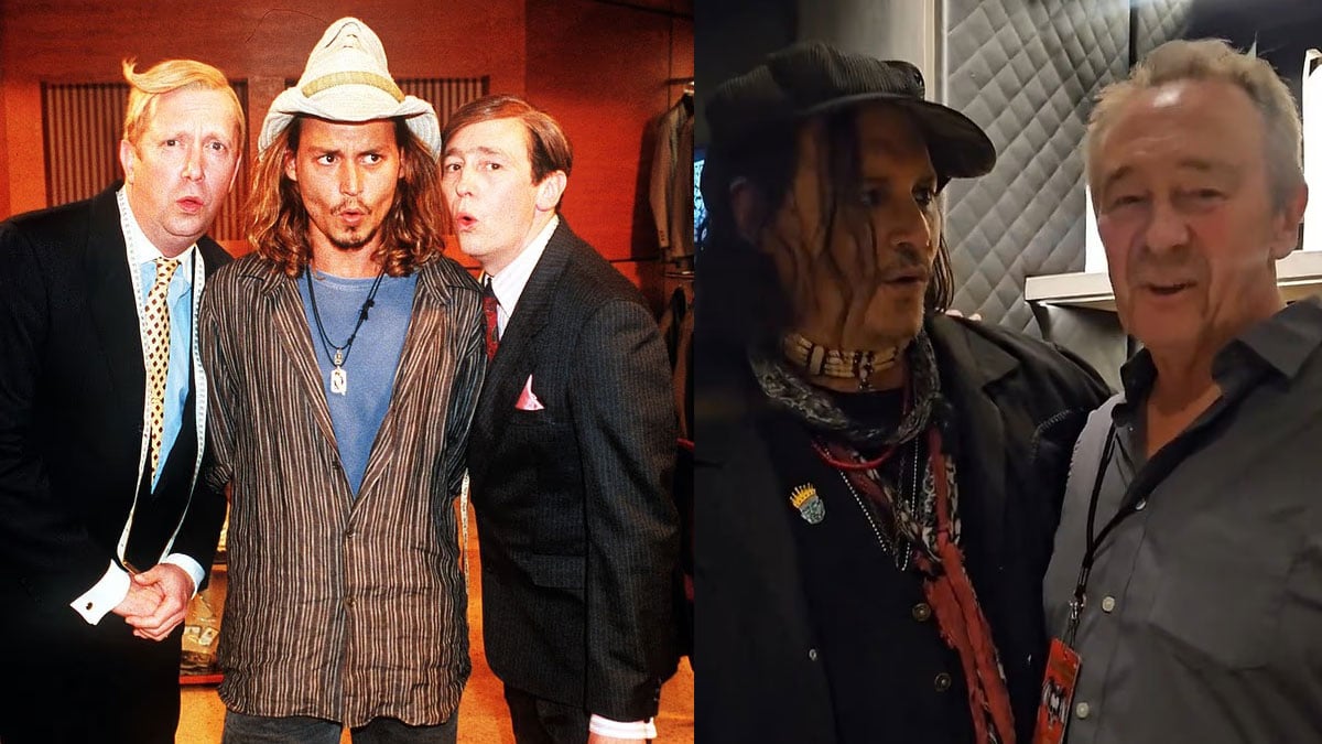 Johnny Depp, Paul Whitehouse recreate iconic ‘Fast Show’ skit for fans
