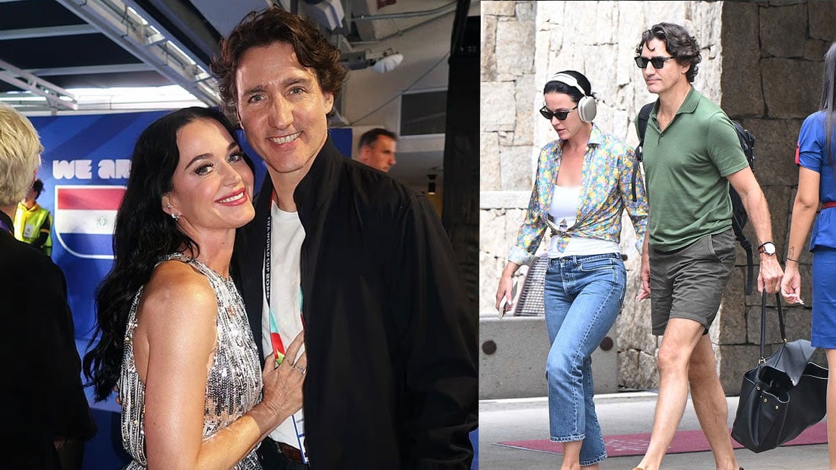 Katy Perry, Justin Trudeau touch down in Sardinia hand-in-hand for lavish getaway