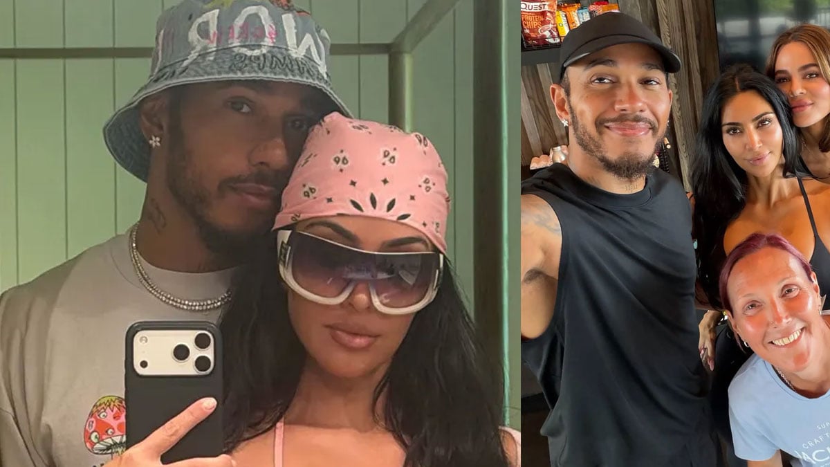 Kim Kardashian shares glimpses into tropical getaway with Lewis Hamilton