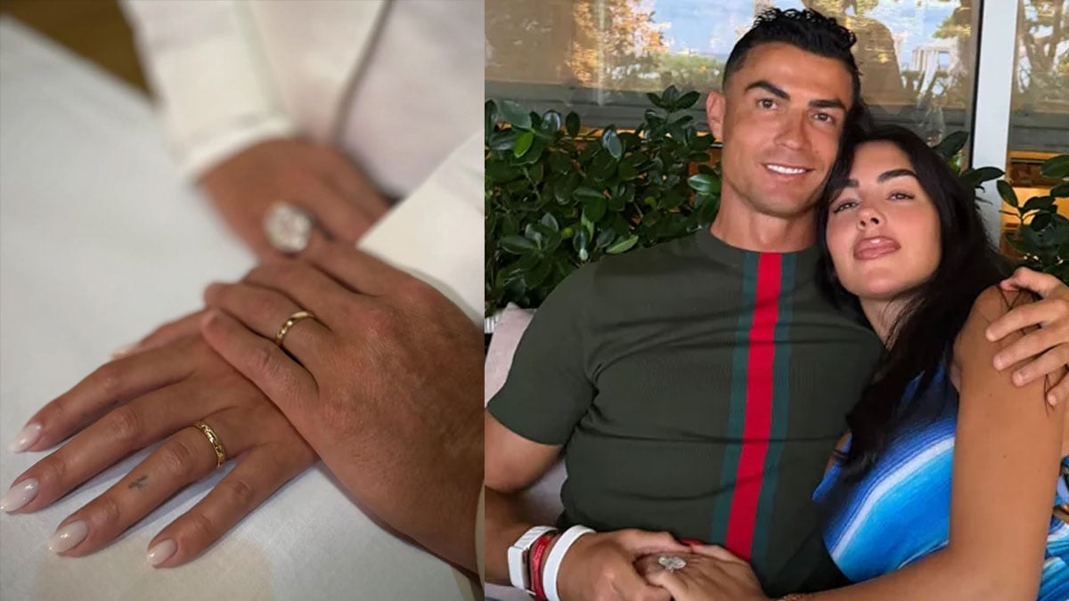 Cristiano Ronaldo, Georgina Rodríguez spill details of their intimate lounge wedding