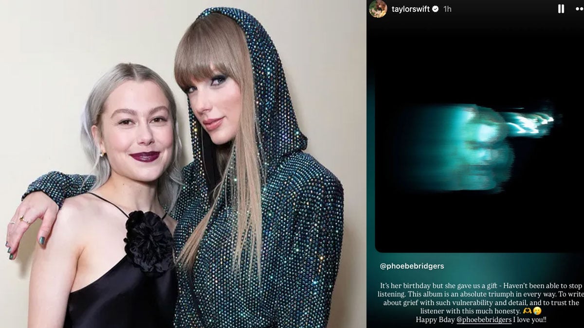 Taylor Swift hypes up Phoebe Bridgers’ new album in cute birthday post