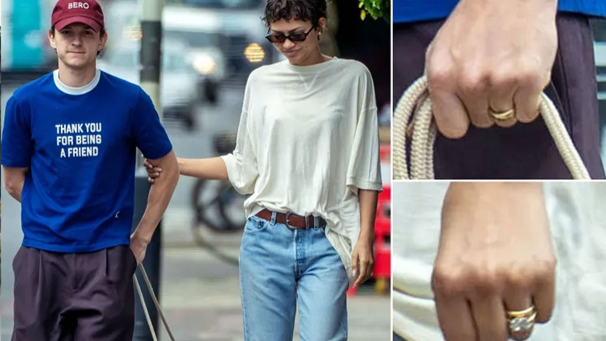 Tom Holland debuts wedding ring after secret marriage to Zendaya